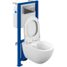 Комплект CERSANIT BRASKO SMART CO DPL EO slim + LINK PRO + CORNER пластик хром глянцевый 68295