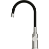 Смеситель CERSANIT для кухни MELAR однорычажный с гибким изливом, хром 68233
